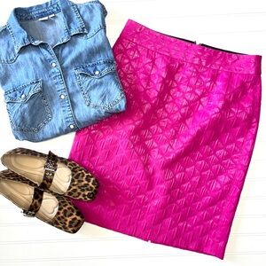 Banana Republic Shimmer Pencil Skirt | size 4